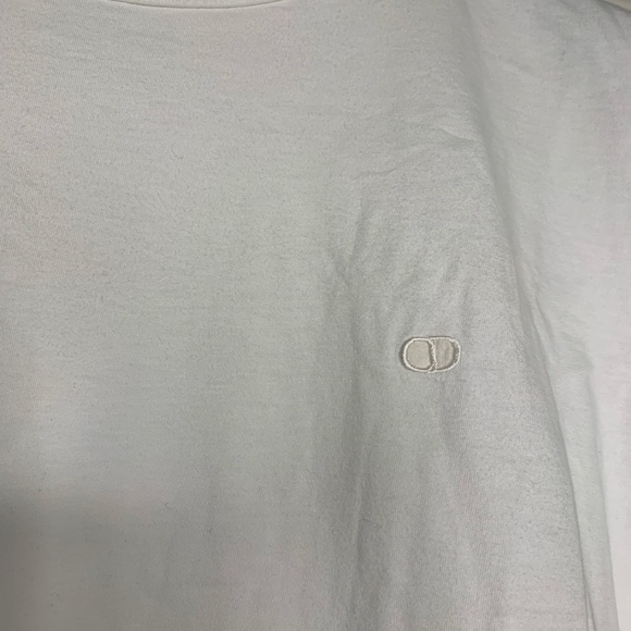 Dior White Logo T-Shirt - Picture 2 of 4